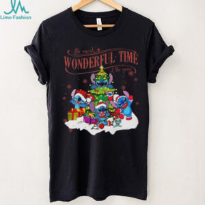 The Most Wonderful Time of the Year Stitch Shirt, Disney Stitch Christmas Tee