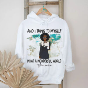 The World Awaits Personalized T Shirt