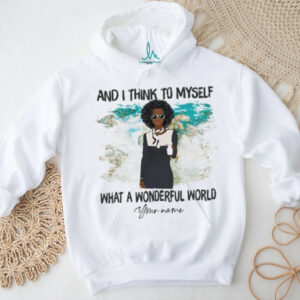 The World Awaits Personalized T Shirt