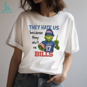 They Hate Us Grinch #17 Fan Ugly Christmas Shirt