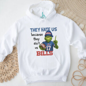 They Hate Us Grinch #17 Fan Ugly Christmas Shirt