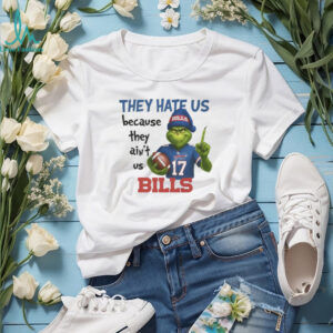 They Hate Us Grinch #17 Fan Ugly Christmas Shirt
