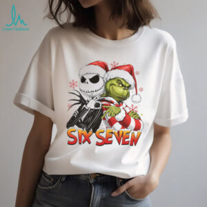 Trending Six Seven Meme Shirt Funny Mean Guy Christmas Shirt 67 Trend Bright Shirt