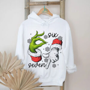 Trending Six Seven Meme Shirt, Funny Mean Guy Christmas Shirt, Viral 6 7 Joke Shirt