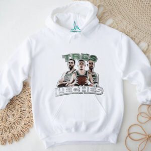 Tres Leches Jayson Tatum Jaylen Brown and Derrick White Boston Celtics NBA Basketball 2025 shirt