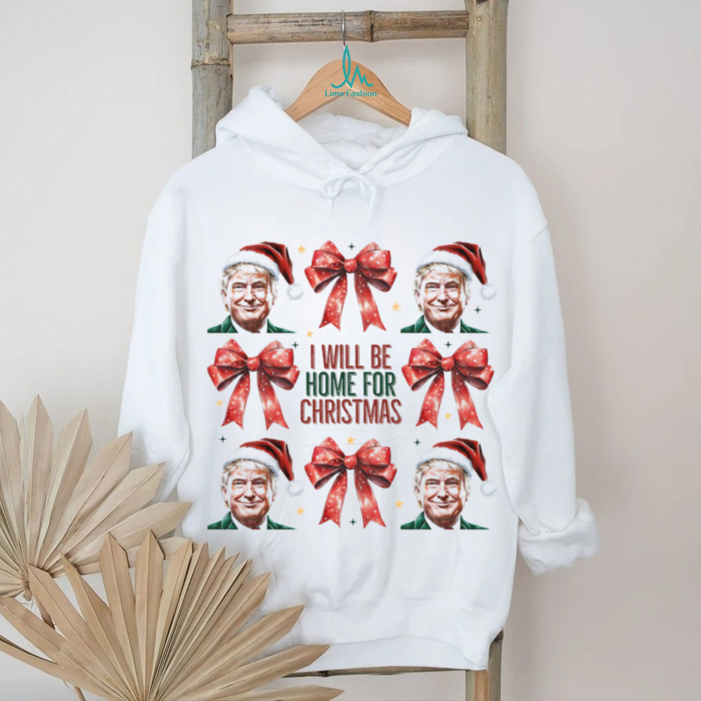 Trump I’ll Be Home For Christmas Shirt, Humorous Trump Christmas Shirt, Trump Supporters 2025 Ugly Shirt Trump I’ll Be Home For Christmas Shirt, Humorous Trump Christmas Shirt, Trump Supporters 2025 Ugly Shirt