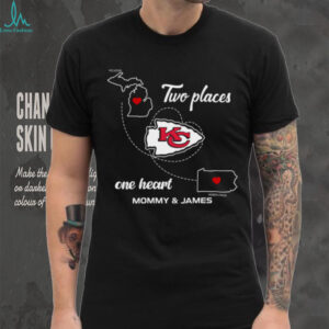 Two Places, One Heart shirt