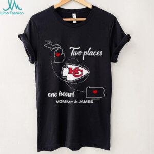 Two Places, One Heart shirt