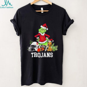 USC Trojans The Grinch and Max helmet Christmas 2025 shirt