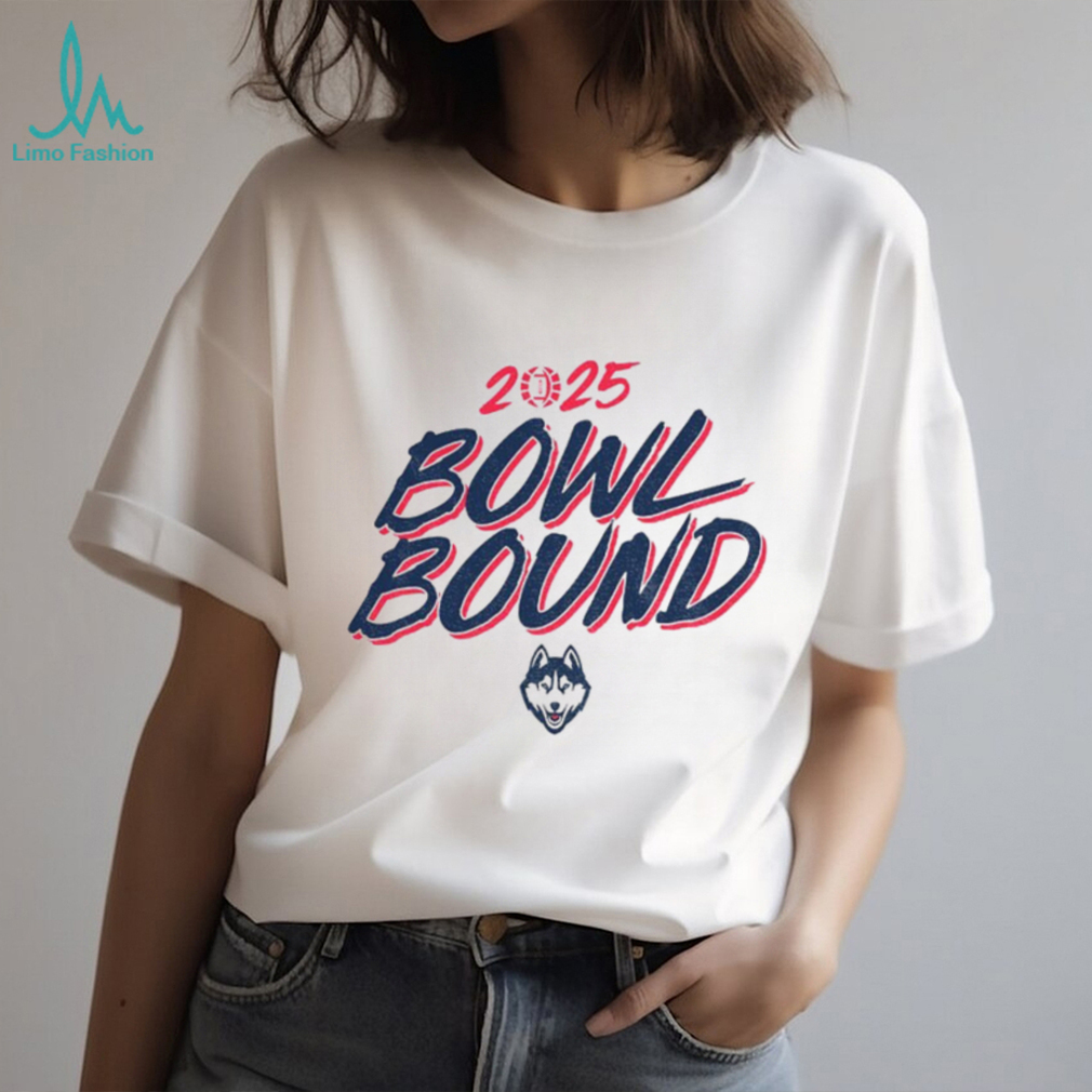 Uconn Huskies Bowl Bound 2025 shirt. Uconn Huskies Bowl Bound 2025 shirt.