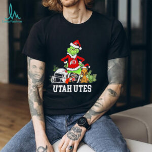 Utah Utes The Grinch and Max helmet Christmas 2025 shirt