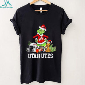 Utah Utes The Grinch and Max helmet Christmas 2025 shirt