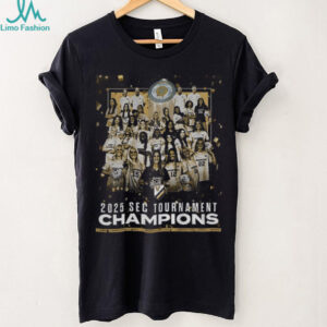 Vanderbilt Commodores Soccer All Team 2025 SEC Tournament Champions poster shirt