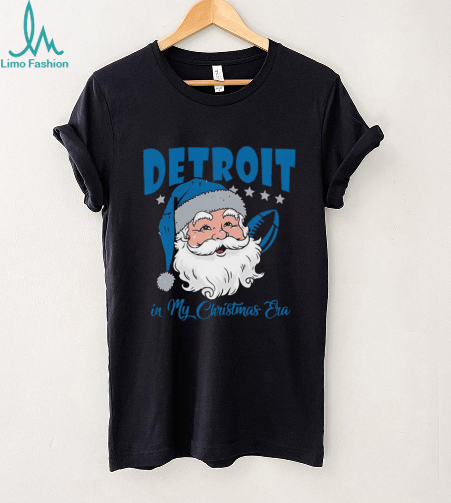 Vintage Detroit Football In My Christmas Era Shirt Vintage Detroit Football In My Christmas Era Shirt