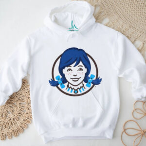 Wendy’s blue logo Toronto Blue Jays support shirt