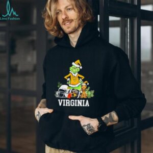 West Virginia The Grinch and Max helmet Christmas 2025 shirt