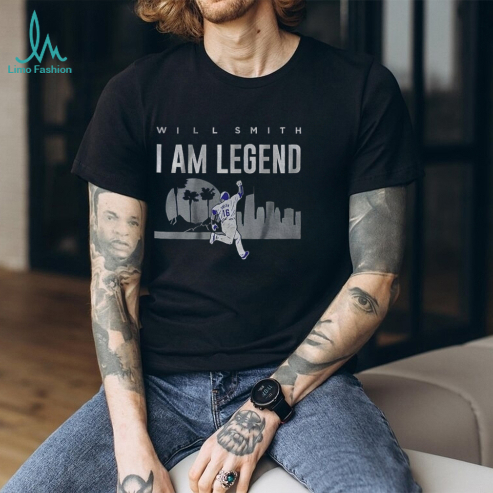 Will Smith Los Angeles Dodgers I am legend MLB Baseball City Skyline 2025 shirt Will Smith Los Angeles Dodgers I am legend MLB Baseball City Skyline 2025 shirt