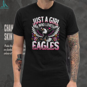 Womens Bald Eagle Animal & Bird Lover Graphic T Shirt