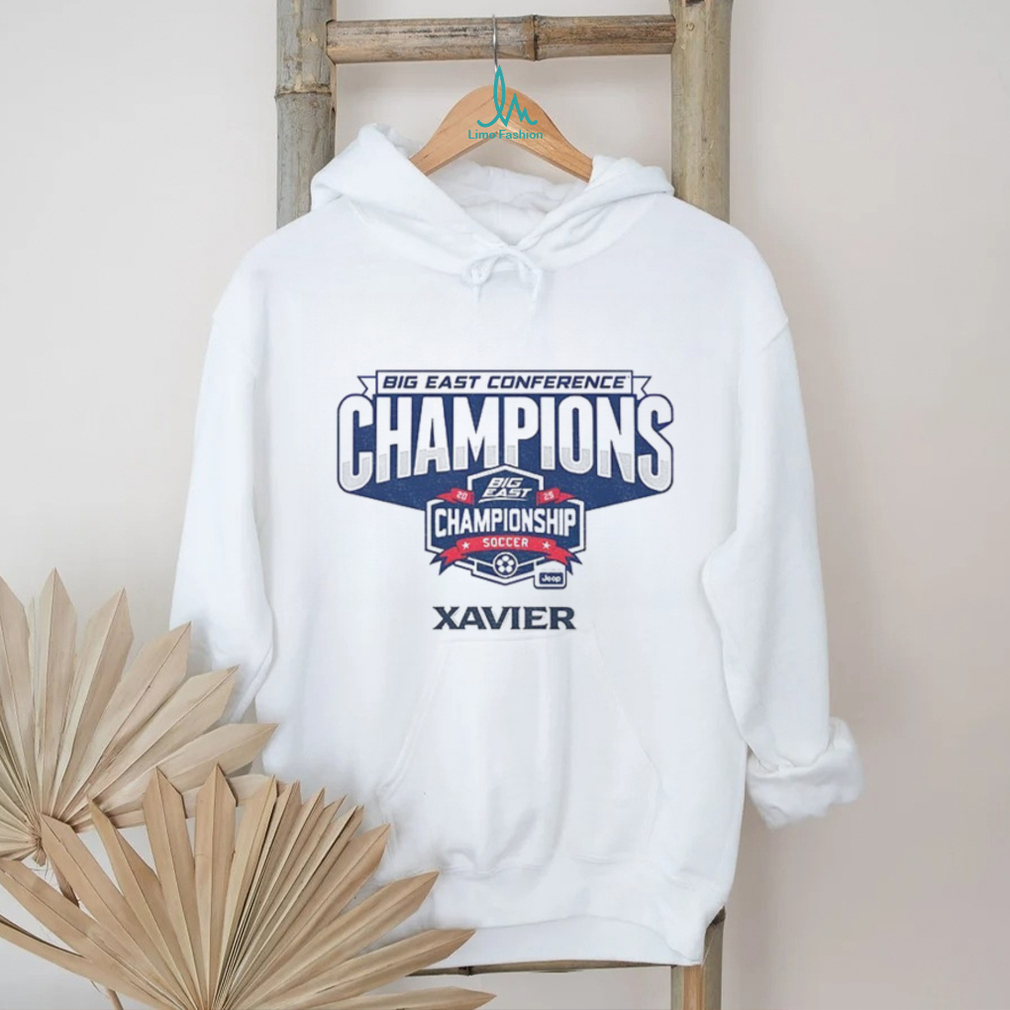 Xavier Big East Conference Champions NCAA Division I Soccer logo shirt Xavier Big East Conference Champions NCAA Division I Soccer logo shirt