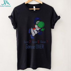 Yoshi Game Over Game 2 Game 6 Game 7 Los Angeles Dodgers MLB Baseball 2025 shirt Yoshi Game Over Game 2 Game 6 Game 7 Los Angeles Dodgers MLB Baseball 2025 shirt