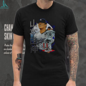 Yoshinobu Yamamoto 18 Los Angeles Dodgers Japanese MLB World Series 2025 shirt