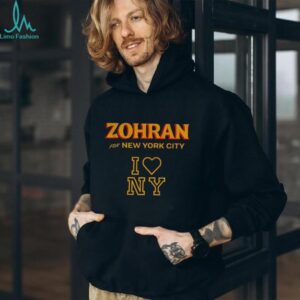 Zohran Mamdani Zohran for Mayor of New York I love NY shirt