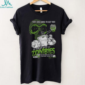 Zombies they are going to eat you the dead are among Us vintage t shirt