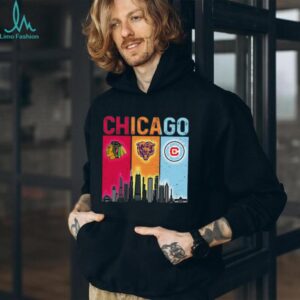 hicago Sports Teams Skyline T Shirt