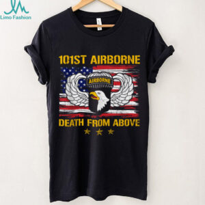 101st Airborne Division Paratrooper Flag US Death from Above Tank Top