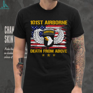 101st Airborne Division Paratrooper Flag US Death from Above Tank Top