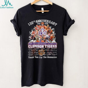 1896 2026 Clemson Tigers Thank You For The Memories Shirt