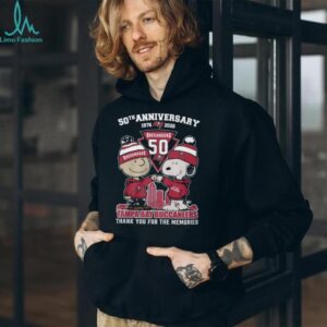 50th Anniversary Peanuts Charlie Brown & Snoopy T Shirt