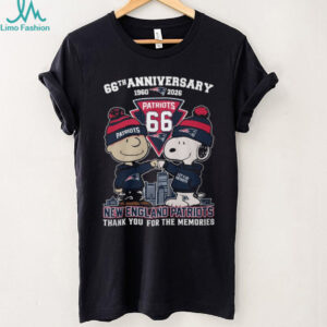 66th Anniversary Peanuts Snoopy & Charlie Brown T Shirt