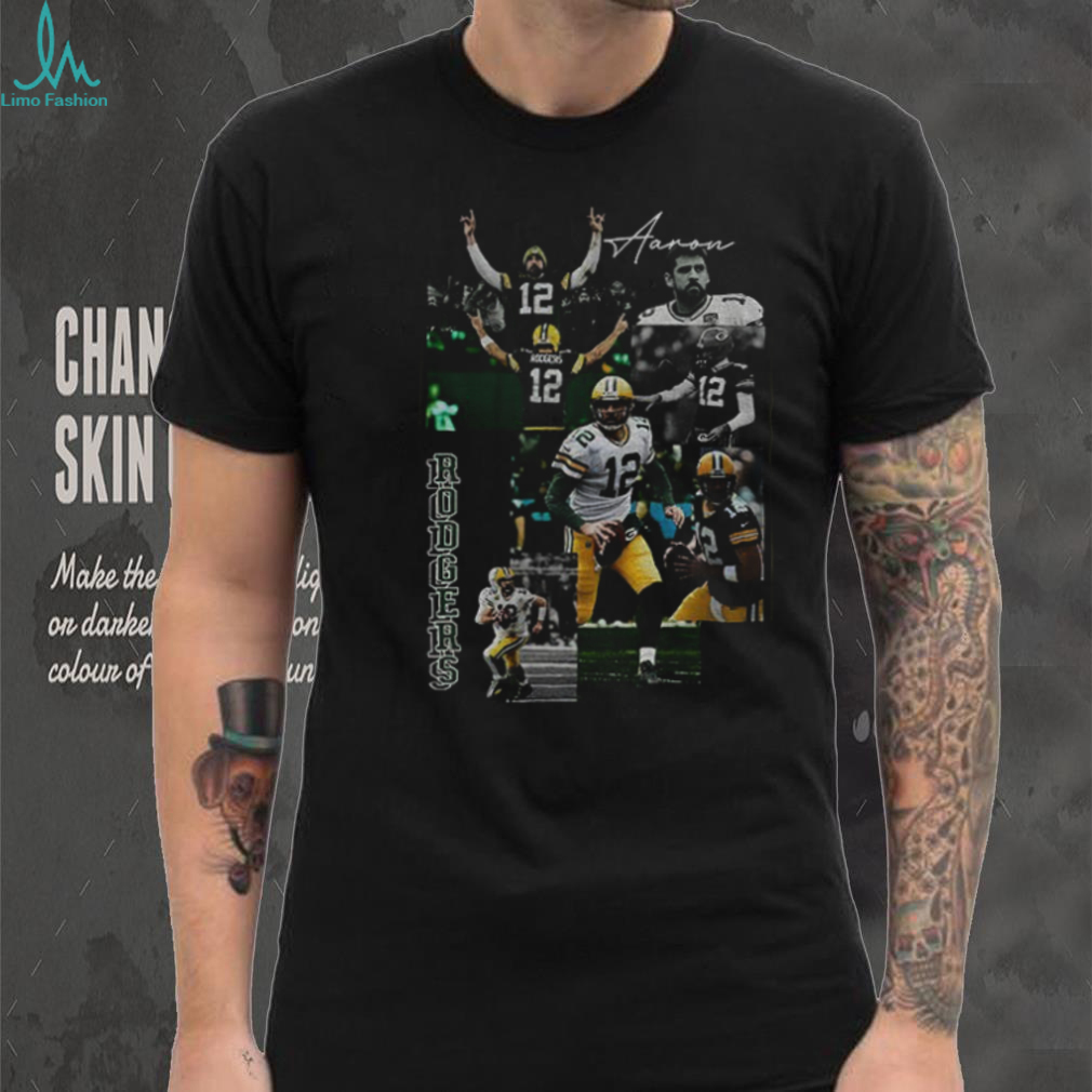 Aaron Rodgers Green Bay Packers NFL Football graphic 2025 shirt Aaron Rodgers Green Bay Packers NFL Football graphic 2025 shirt