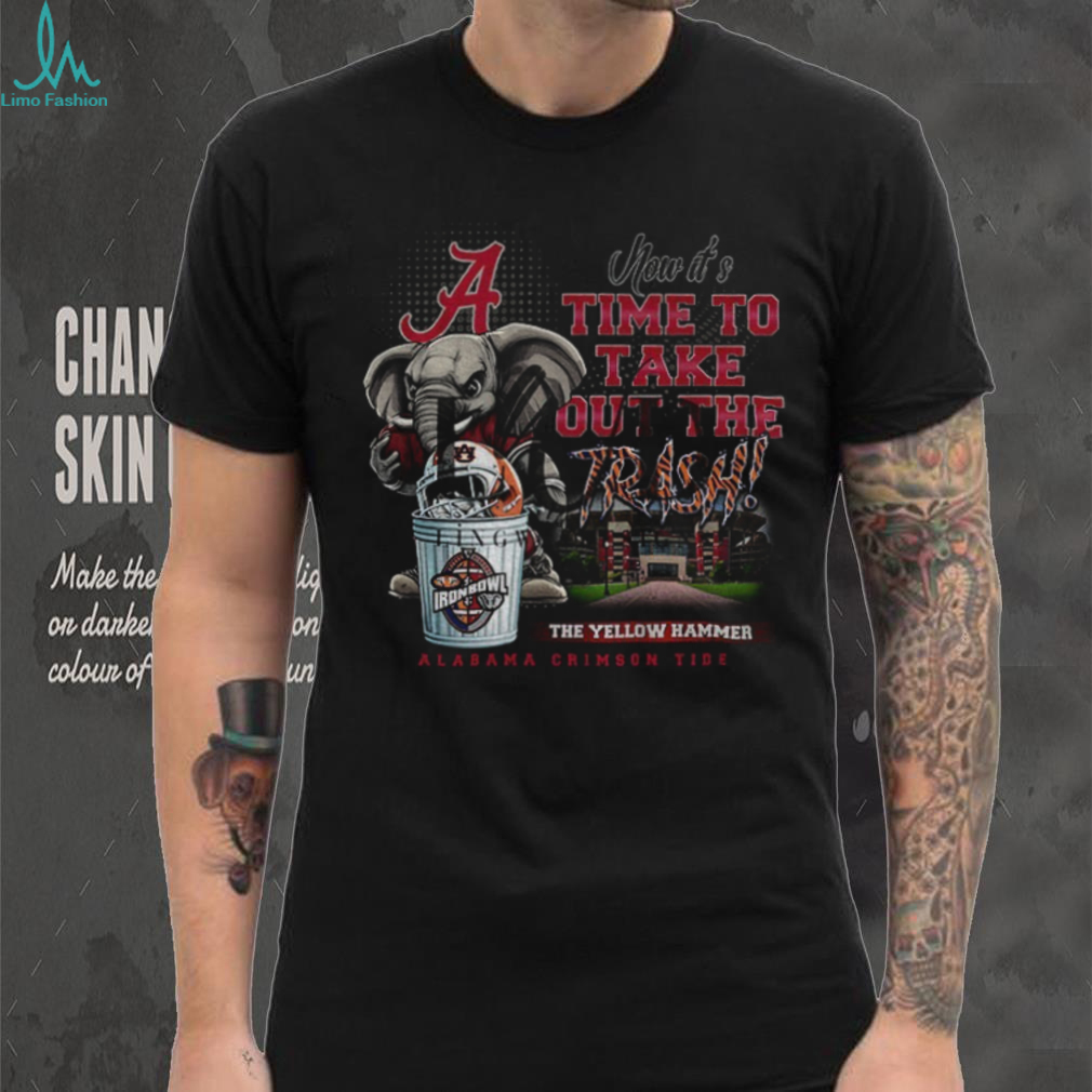 Alabama Crimson Tide beat Auburn Tigers Now it’s time to take out the trash 2025 shirt Alabama Crimson Tide beat Auburn Tigers Now it’s time to take out the trash 2025 shirt