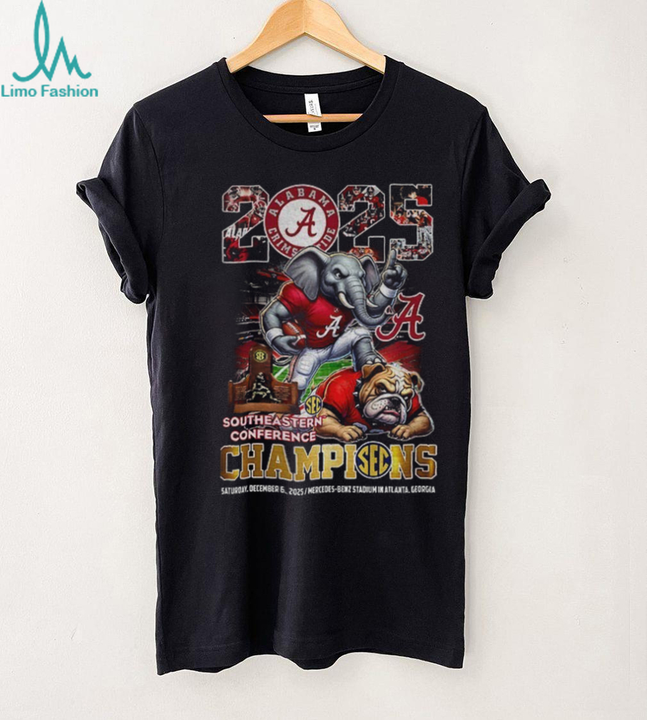 Alabama Crimson Tide beat Georgia Bulldogs football 2025 SEC Southeastern Conference Champions shirt Alabama Crimson Tide beat Georgia Bulldogs football 2025 SEC Southeastern Conference Champions shirt