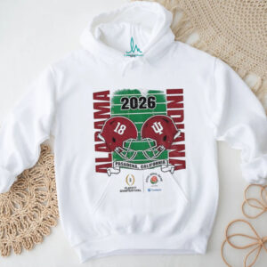 Alabama Crimson Tide vs Indiana Hoosiers Rose Bowl 2026 CFP shirt Alabama Crimson Tide vs Indiana Hoosiers Rose Bowl 2026 CFP shirt
