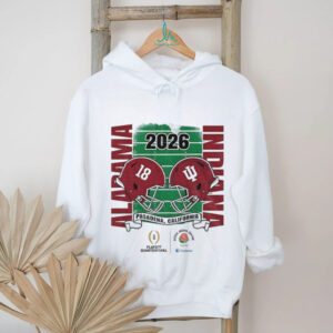 Alabama Crimson Tide vs Indiana Hoosiers Rose Bowl 2026 CFP shirt