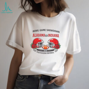 Alabama Crimson Tide vs Indiana Hoosiers football 2026 Bowl Game Showdown Postseason Football shirt