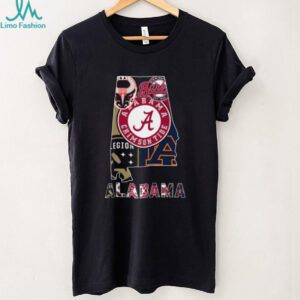 Alabama Pride Patchwork Crimson Tide State Legacy Shirt