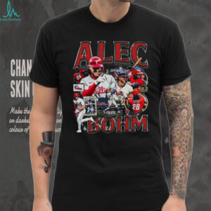 Alec Bohm Philadelphia Phillies Vintage Graphic T Shirt