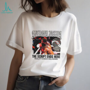Anthony Joshua KO Jake Paul the script ends here reality check delivered shirt Anthony Joshua KO Jake Paul the script ends here reality check delivered shirt