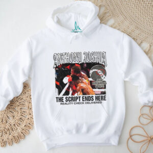 Anthony Joshua KO Jake Paul the script ends here reality check delivered shirt