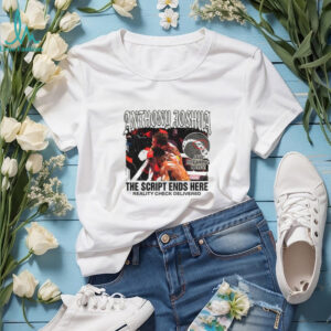 Anthony Joshua KO Jake Paul the script ends here reality check delivered shirt