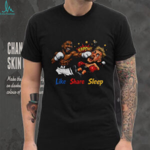 Anthony Joshua kapow like share sleep shirt Anthony Joshua kapow like share sleep shirt
