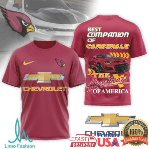 Arizona Cardinals Official NFL Chevrolet 3D Shirt Arizona Cardinals Official NFL Chevrolet 3D Shirt