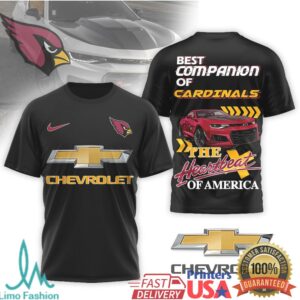 Arizona Cardinals Official NFL Chevrolet 3D Shirt