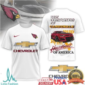 Arizona Cardinals Official NFL Chevrolet 3D Shirt