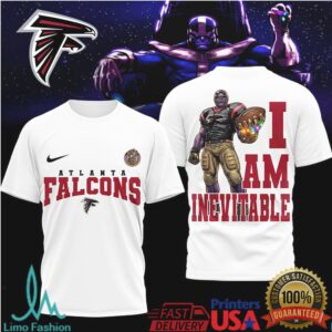 Atlanta Falcons Official NFL Thanos 3D Shirt
