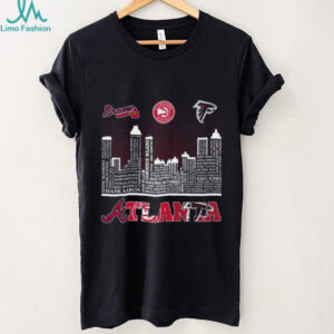 Atlanta Sports Legends Skyline T Shirt